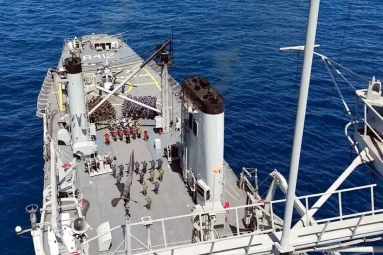 Realiza Marina ejercicios con fuego real en el Pacífico