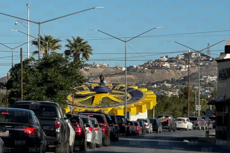 Saturados los cruces internacionales de Juárez 