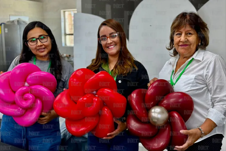 Floristas y decoradoras con globos se capacitan en Globo Exprés