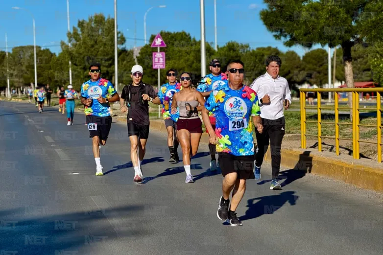 Unidos por el Autismo cierra mes de actividades con carrera en Juárez 